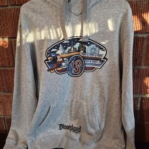 Disney Gray Hoodie with Mickey Mouse Design